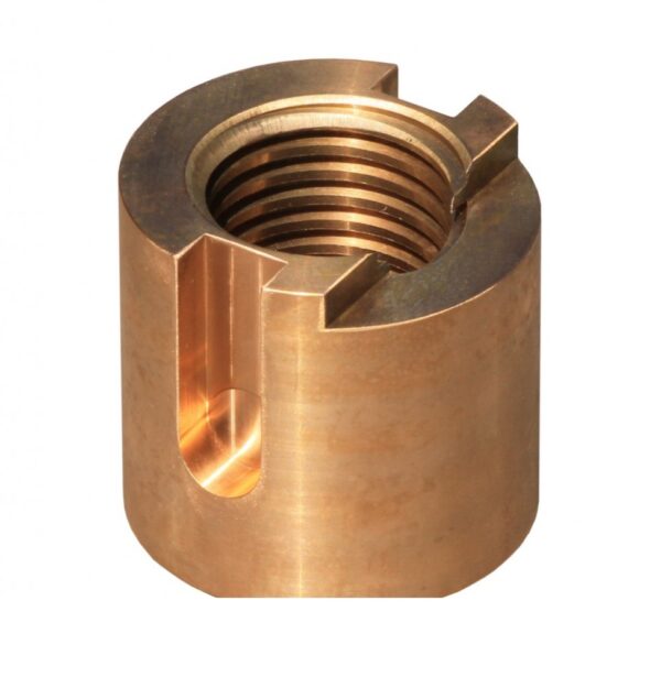 224 55 3 <strong>Écrou porteur en bronze pour ponts élévateurs FOG 444. </strong> <strong>Filetage trapézoïdal Ø40x5, filetage à droite.</strong>