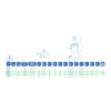 Vérin double effet hydraulique OMCN 367/O | 675mm - 22-37 Tonnes - Image 3