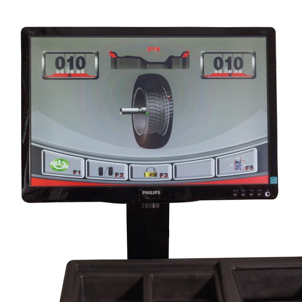 ATH W62 3D 3 <strong>Équilibreuse de roues ATH-Heinl W62 LCD 3D 24" pouces. </strong> <strong>Équilibreuse pour VL.</strong> <strong>Moniteur LCD, mesure automatique du déport, diamètre et largeur de jante (fonction 3D).</strong>