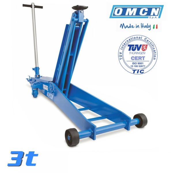 OMCN120 1 <strong>Cric rouleur hydraulique OMCN 120 capacité de levage 3 tonnes</strong>