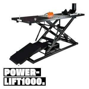 Pont élévateur Moto TRUSTERS Powerlift 1000 NOIR - 1 Tonne