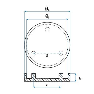 Tampon pour ponts elevateurs Ravaglioli KPN KPX KPS 3 Broches schema <p class="content--title"><strong>Tampon pour ponts élévateurs Ravaglioli KPN, KPX, KPS 3 Broches</strong></p>