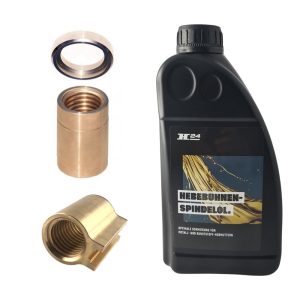 Pack écrous de levage ponts Ravaglioli KPN -KP | Ø40x5 - 75mm - Filetage à gauche