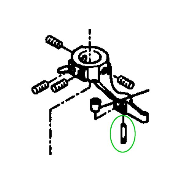 100 56 2 <strong>Vis pour insert/rouleau dans la tête de montage</strong>