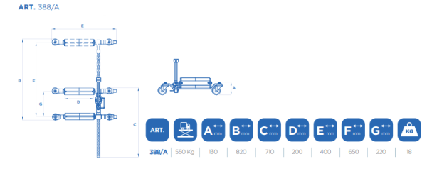 Omcn 388.A schema <strong>Appareil pour le chargement et le déchargement des voitures accidentées pour n’importe quelle dépanneuse.</strong>