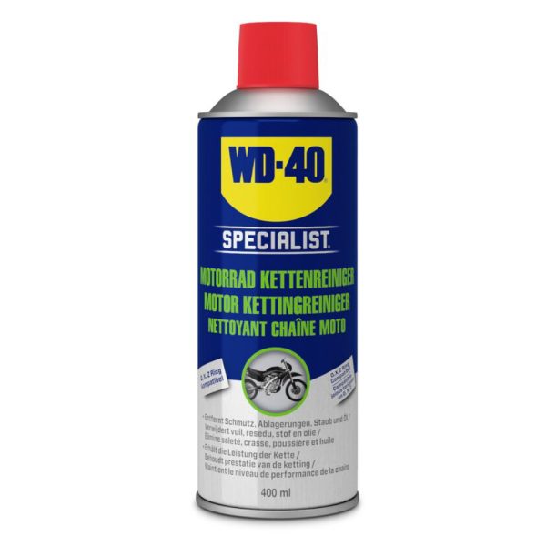 6655 202 1 1 <strong>WD-40<sup>®</sup> Specialist Nettoyeur de chaîne moto 400 ml</strong>