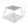 Bloc en caoutchouc d'origine ponts Slift | Haut : 120x120mm, Bas : 100x100mm, Hauteur : 80mm - Image 4