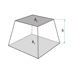 710 4 <strong>Bloc en Caoutchouc pour Ponts Élévateurs Slift haut : 120 x 120 mm, bas : 100 x 100 mm, hauteur : 80 mm</strong>