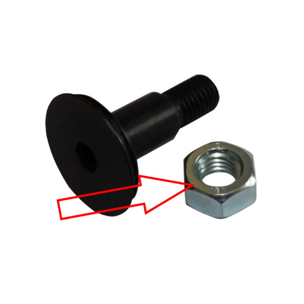 ATH RBM2002 <strong>Écrou (filetage à gauche) pour boulon de fixation pour machines de montage de pneus ATH M92</strong>