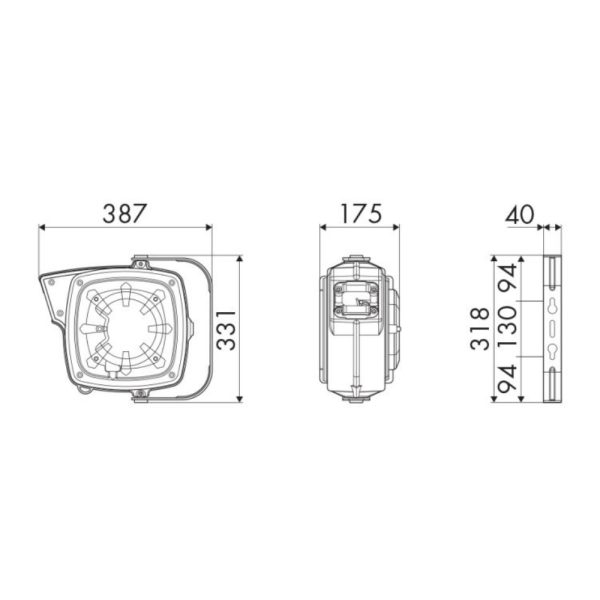 EC 42840029C1 5 <strong>Enrouleur automatique de ruban d'avertissement de 28 mètres</strong> <ul> <li><strong>Pour délimiter des zones</strong></li> <li><strong>Ruban d'avertissement flexible et stable avec mousqueton</strong></li> </ul>