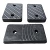 Set de 3 blocs d’appui en caoutchouc démonte-pneus Beissbarth
