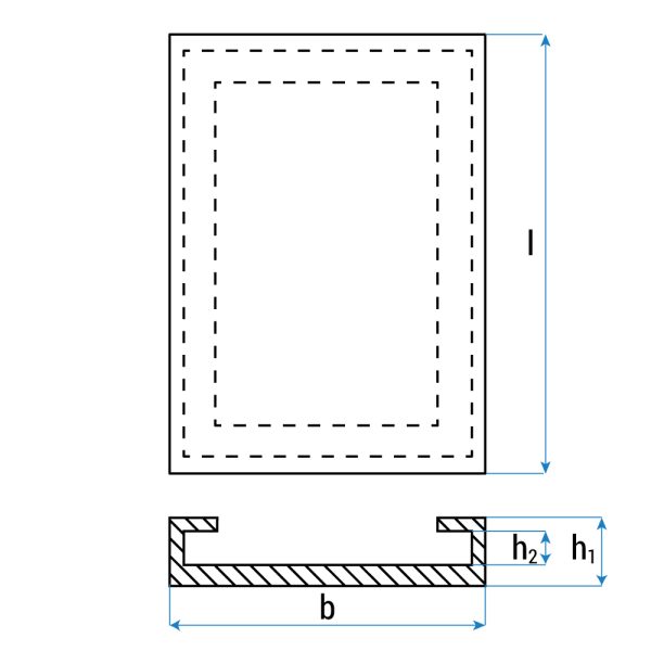 600 3 <strong>Tampon en caoutchouc pour ponts élévateurs Romeico Atlantic et Romeico Nordmeer, angulaire - 150x80x28mm</strong>