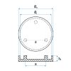Tampon ponts Ravaglioli KPN - KPX - KPS | Ø120x25mm - Image 3