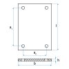 Plaque en caoutchouc ponts MAHA et usage universel | 370x330x20mm - Image 3