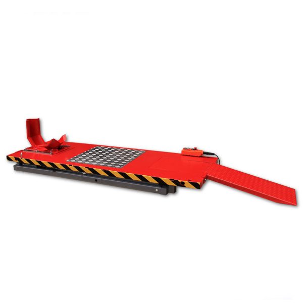 82 501 2 <strong>Table élévatrice Moto et Quad électro-hydraulique Trusters Powerlift 1000 Rouge</strong> <strong>Capacité de levage 1 tonne</strong>