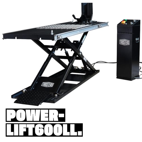 82 600LL 0 <strong>Table élévatrice Moto TRUSTERS Powerlift 600LL</strong> <strong>Capacité de levage 600 kilos</strong>