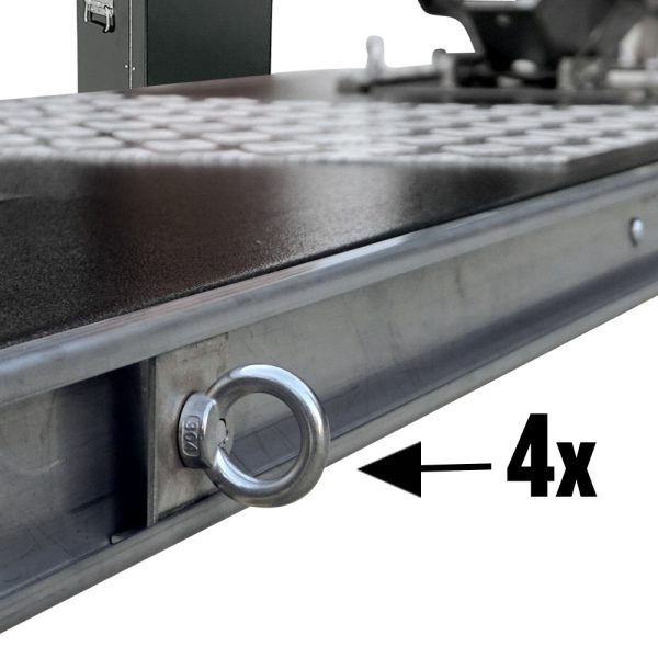 82 600LL 4 <strong>Table élévatrice Moto TRUSTERS Powerlift 600LL</strong> <strong>Capacité de levage 600 kilos</strong>