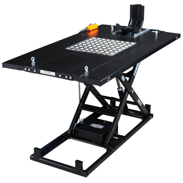 82 888 1 <strong>Table élévatrice électro-hydraulique Trusters Powerlift 1000 QUAD et Moto Noir</strong> <strong>Capacité de levage 1 tonne</strong>