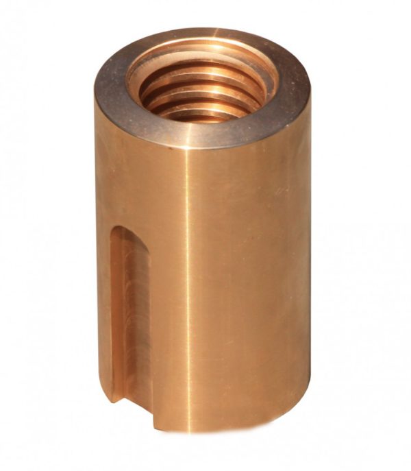 900 01 0 <strong>Écrou porteur </strong><strong>en bronze pour </strong><strong>ponts élévateurs Werther S300. </strong> <strong>Filetage trapézoïdal TR Ø40x6.</strong>