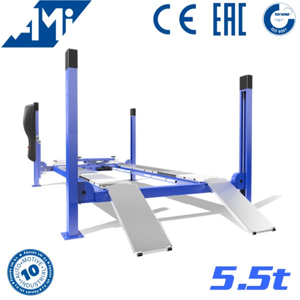 Pont élévateur 4 colonnes AMI 5.5 N-WAY - 5,5 Tonnes