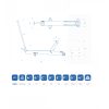 Cric rouleur hydraulique OMCN 123/A | 20 Tonnes - Image 5