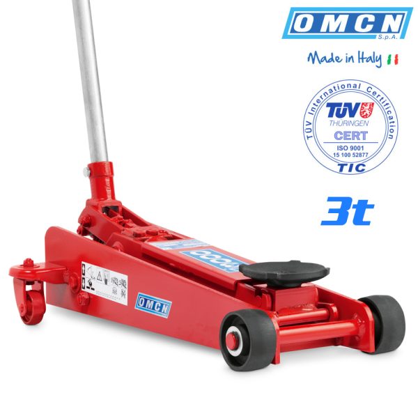 9999 254 0 <strong>Cric rouleur hydraulique, OMCN 254 avec capacité de levage de 3 tonnes.</strong>