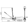 Cric rouleur Corghi CA330 | 20-60 Tonnes - Image 2