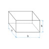Bloc caoutchouc pont ciseaux -160x120x20mm - Image 2