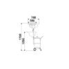 Appareil mobile vidange huile ECODORA | Réservoir 90 litres - Image 2