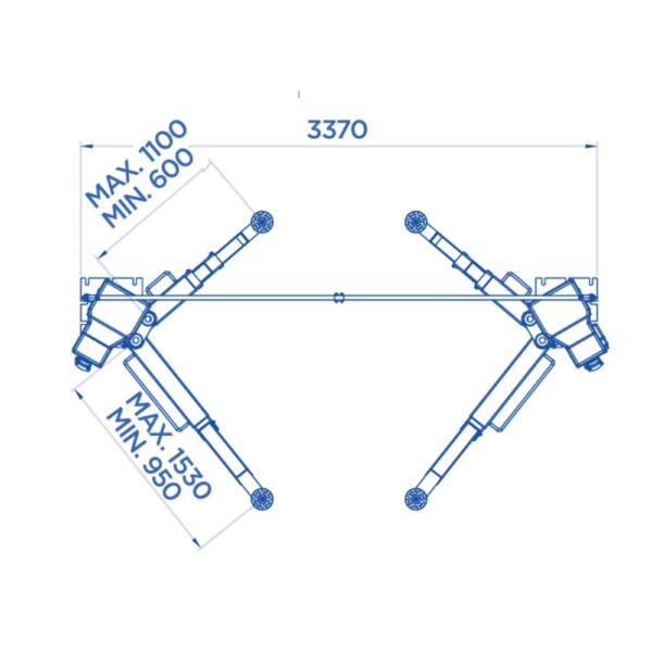 OMCN199GAMMA 3 <strong>OMCN 199/GAMMA - Pont élévateur à 2 colonnes, 3500 kg, 400 V, qualité premium à prix compétitif</strong>