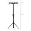 Projecteur Scangrip TOWER 5 CONNECT trépied intégré | 5000 lumens - Image 3