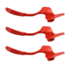 Jeu de 3 protections en plastique pour Tête de Montage Universelle