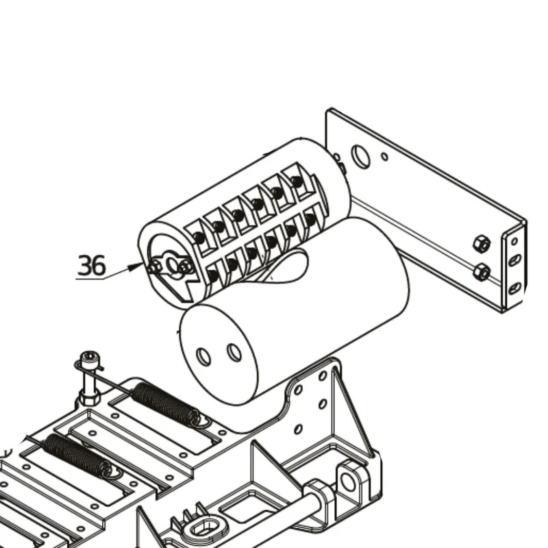 Inverseur pour démonte-pneu Bright 887, 889, 897 (2 vitesses) - Référence CT-D-7100007