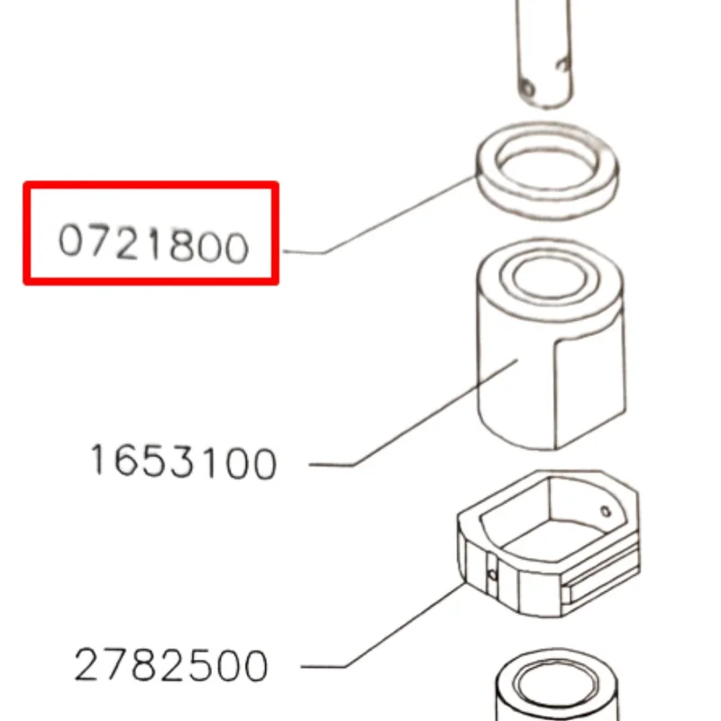 Bague pour écrou porteur Istobal - Référence 0721800